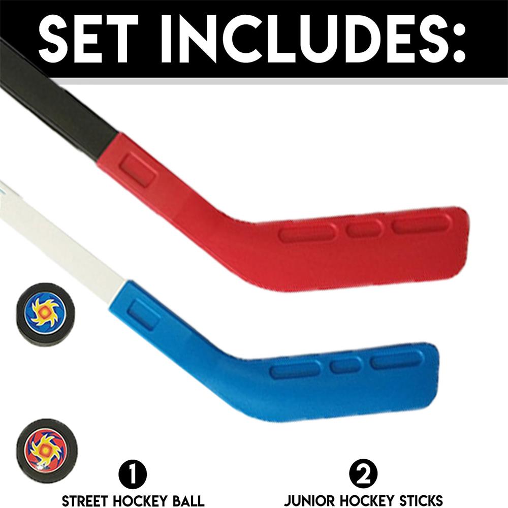 Kids Outdoor Hockey Sticks - A Set Plastic Hockey Stick 72CM