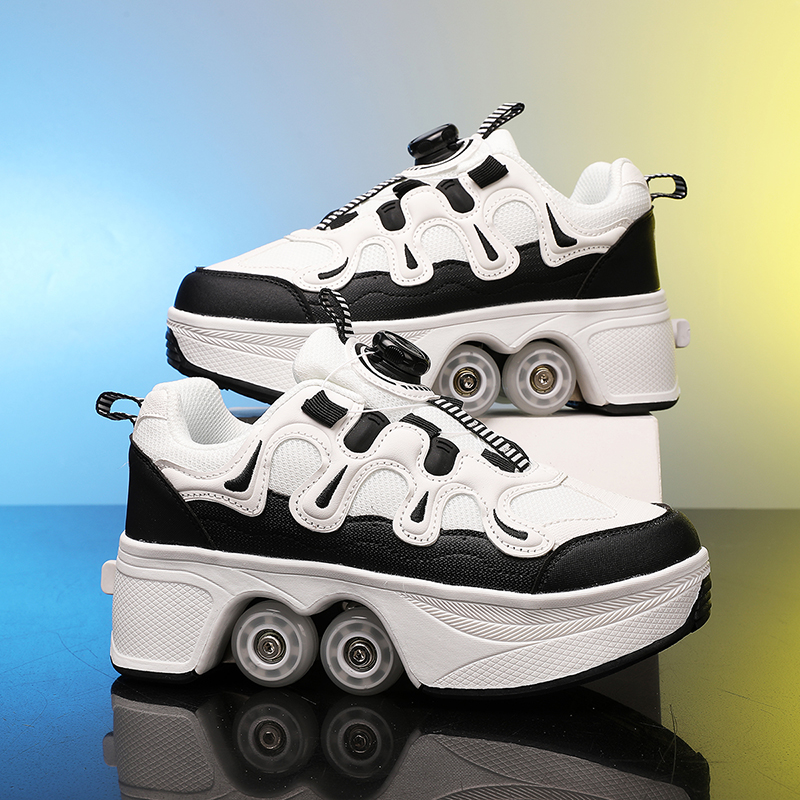Kids Outdoor Gifts - 2026 Children's Big Wheel Walking Shoes,