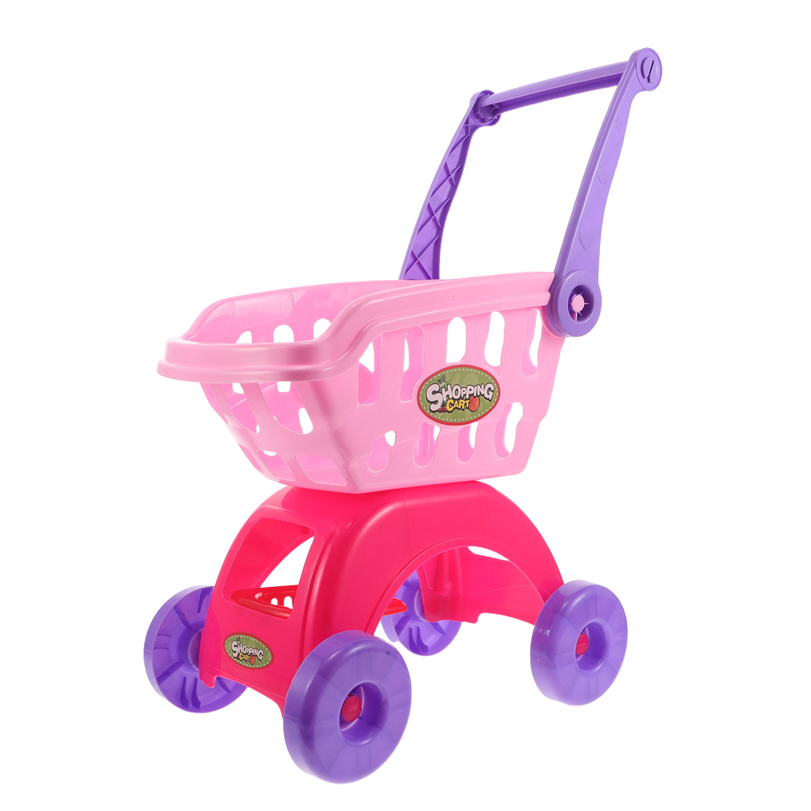 Kids Indoor Outdoor Cart - Kids Mini Shopping Cart Lifelike Supermarket