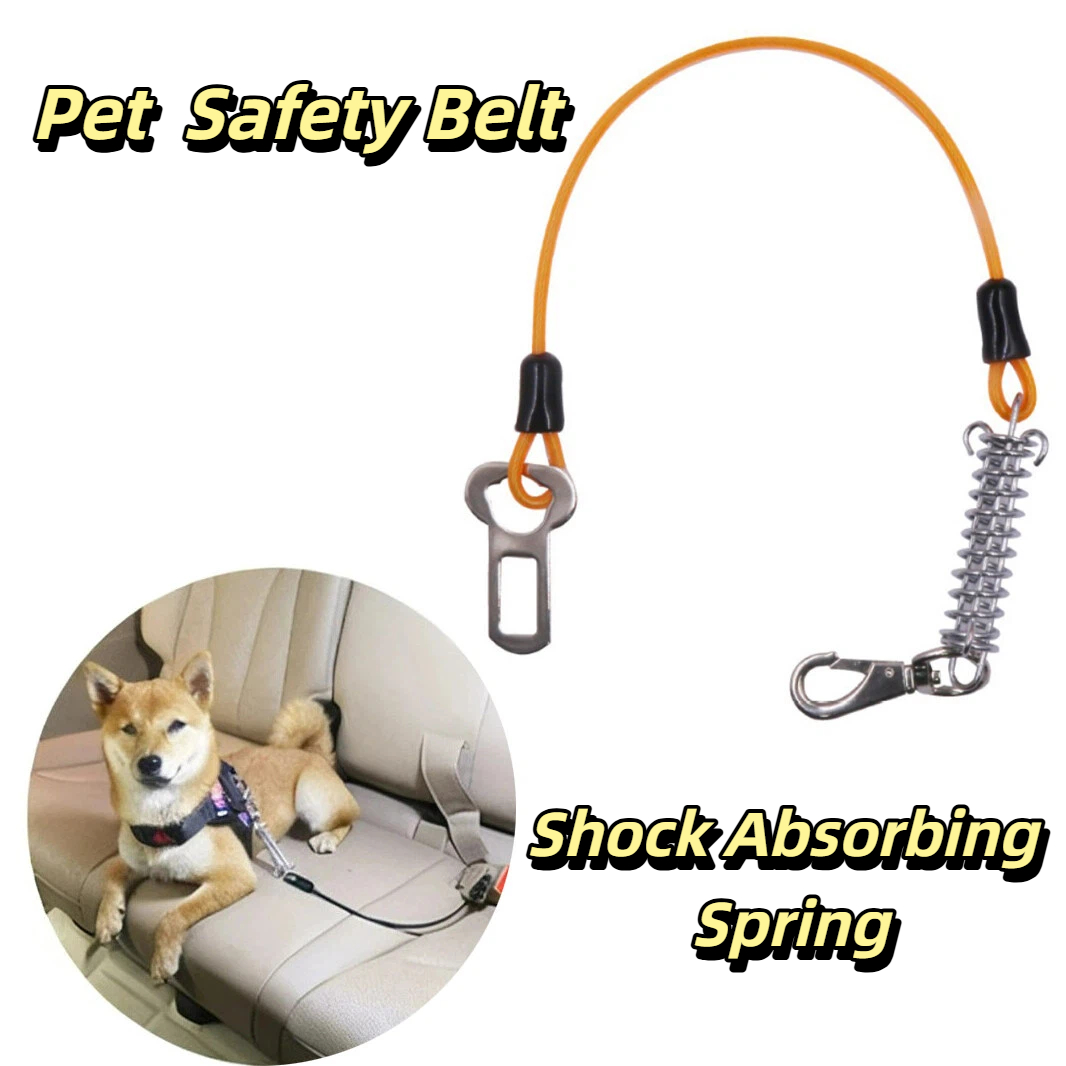 Swing Seat Belt - Chew-Proof Pet Car Safety Belt Dog