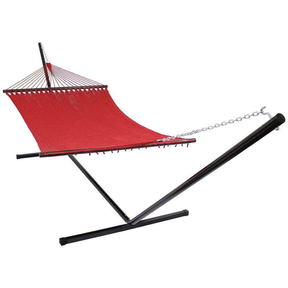 Kids Outdoor Climbing Dome - 13FT Climbing Dome with Hammock and
