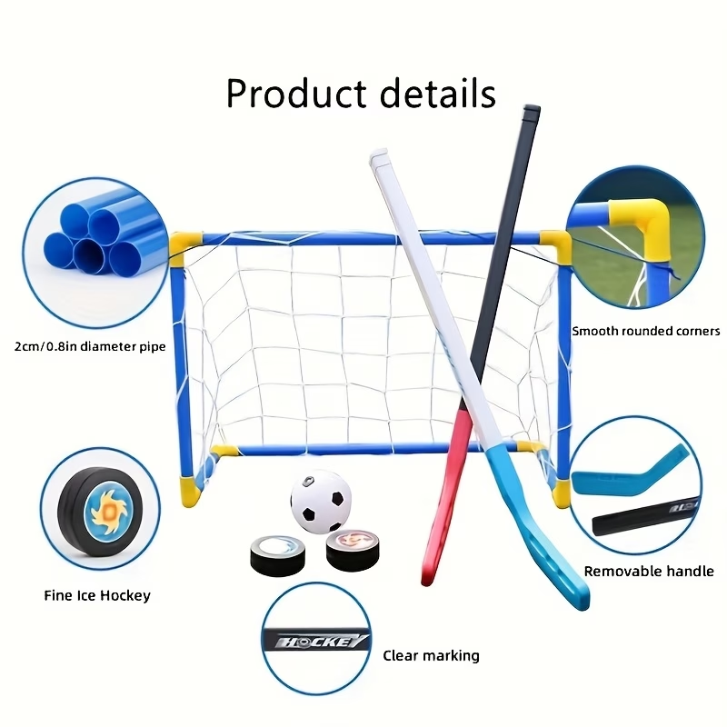 2 in 1 Kids Hockey & Soccer Go - огляд і ціна Kids Outdoor Hockey Sticks
