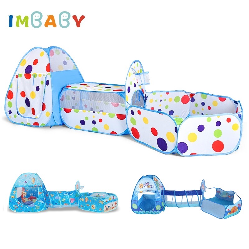 IMBABY 3 in 1 Ball Pool Foldin - огляд і ціна Kids Outdoor Tunnel