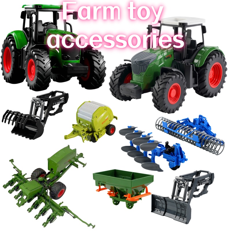1:24 Inertial Farm Tractor wit - огляд і ціна Kids Outdoor Gifts