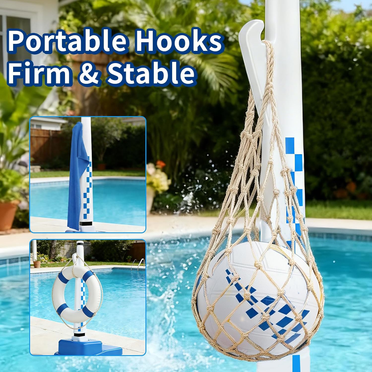 Adjustable Water Volleyball Ne - огляд і ціна Kids Outdoor Volleyball Net