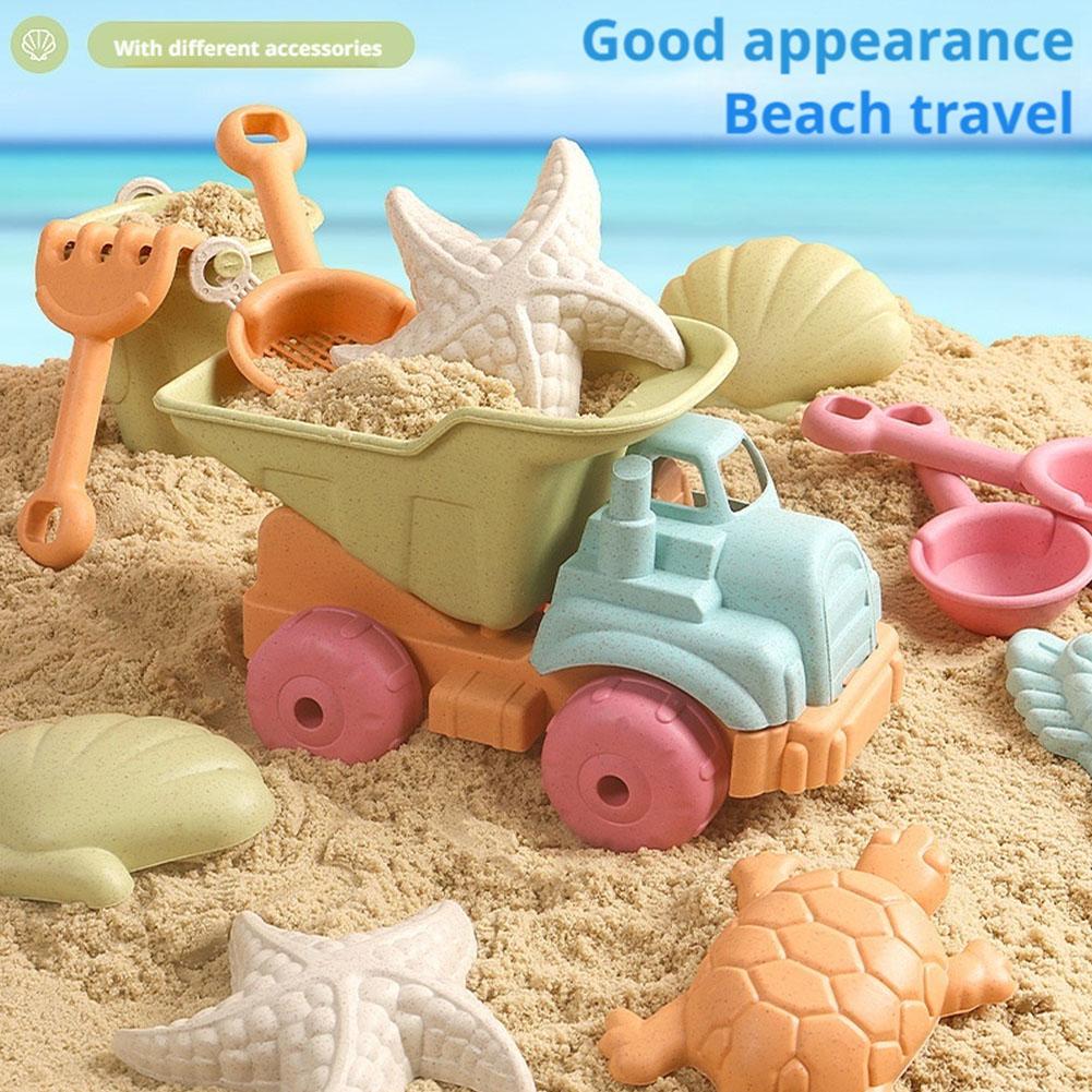 7Pcs Beach Sand Toys Set for C - огляд і ціна Kids Outdoor Mud Kitchen