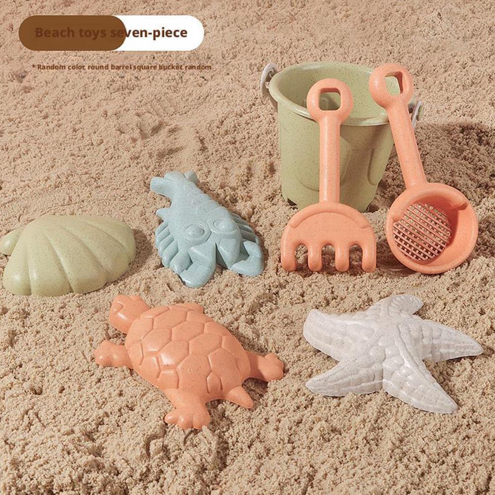 7Pcs Beach Sand Toys Set for C - огляд і ціна Kids Outdoor Mud Kitchen
