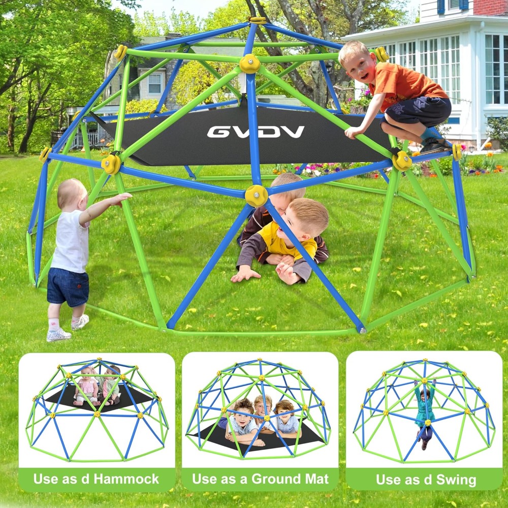 Anti-Rust Metal Gym 880LBS Cap - огляд і ціна Kids Outdoor Climbing Dome