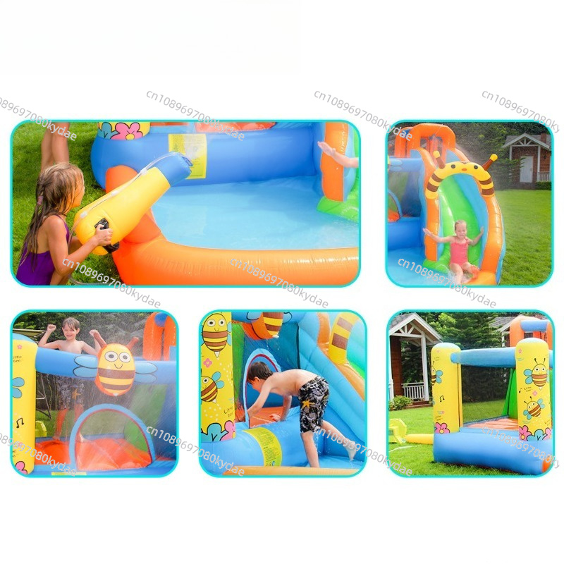Inflatable Bounce Castle Water - огляд і ціна Kids Outdoor Jumping Castle