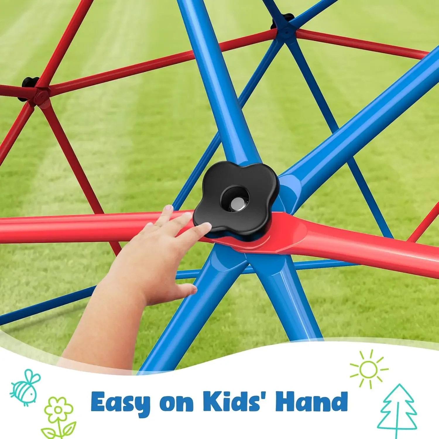 Hapfan Climbing Dome Swing Set - огляд і ціна Kids Outdoor Climbing Dome
