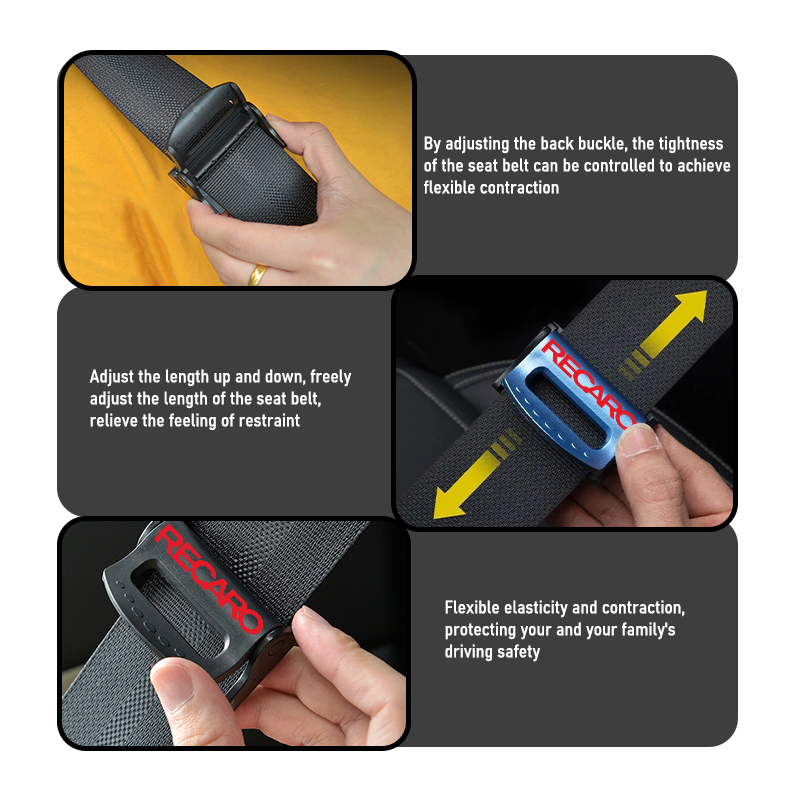Adjustable Car Logo Safety Bel - огляд і ціна Swing Seat Belt
