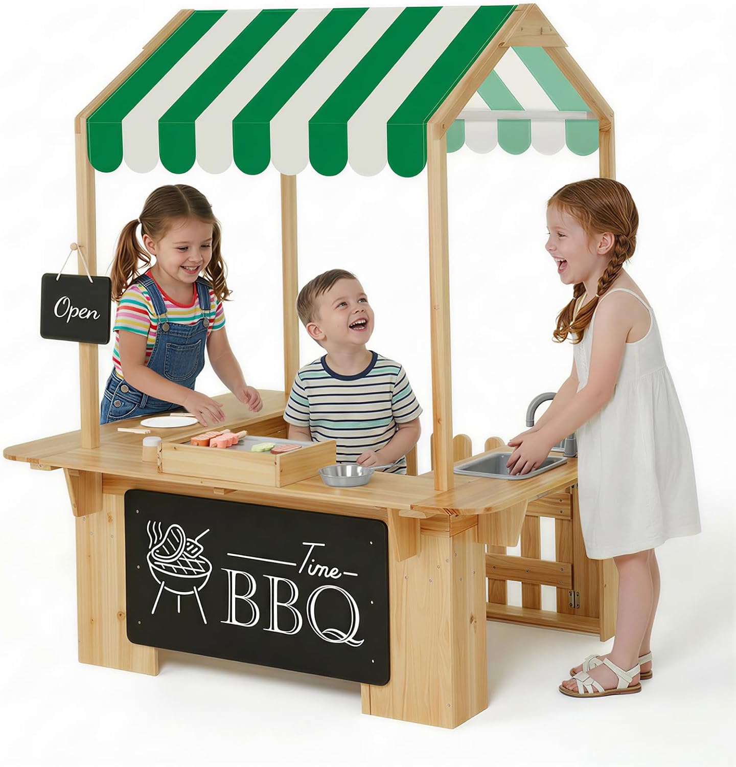 Kids Outdoor Playhouse, Mud Ki - огляд і ціна Kids Outdoor Mud Kitchen
