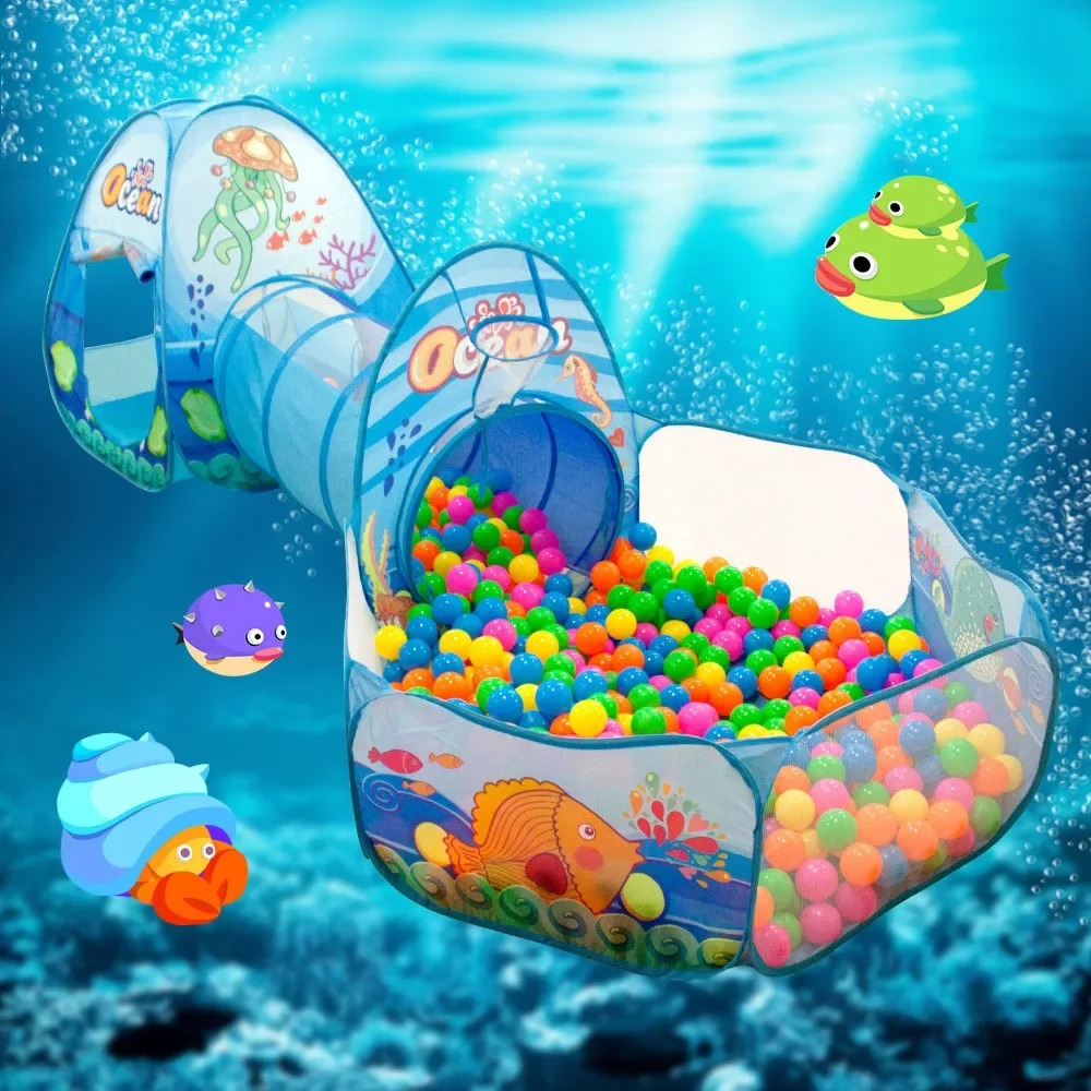 Kids Ball Pool Baby Playpen Po - огляд і ціна Kids Outdoor Tunnel