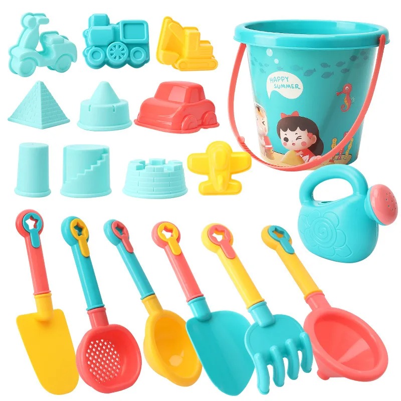 18PCS Beach Toy Set Bucket Sea - огляд і ціна Kids Outdoor Mud Kitchen