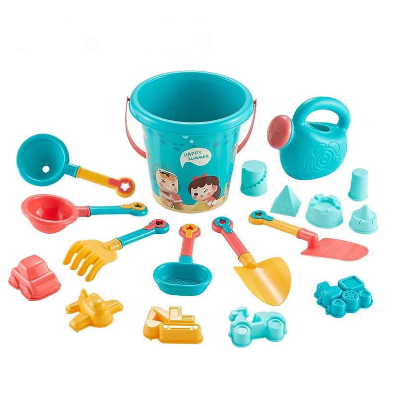18PCS Beach Toy Set Bucket Sea - огляд і ціна Kids Outdoor Mud Kitchen