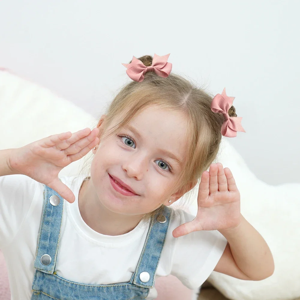 10Pcs Bows Elastic Hair rubber - огляд і ціна Kids Outdoor Gifts