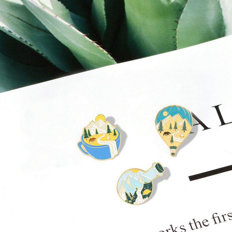 Camping Adventure Enamel Pins  - огляд і ціна Kids Outdoor Gifts