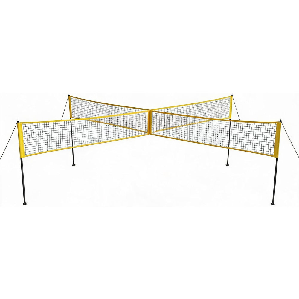 4-Way Volleyball Net Set with  - огляд і ціна Kids Outdoor Volleyball Net