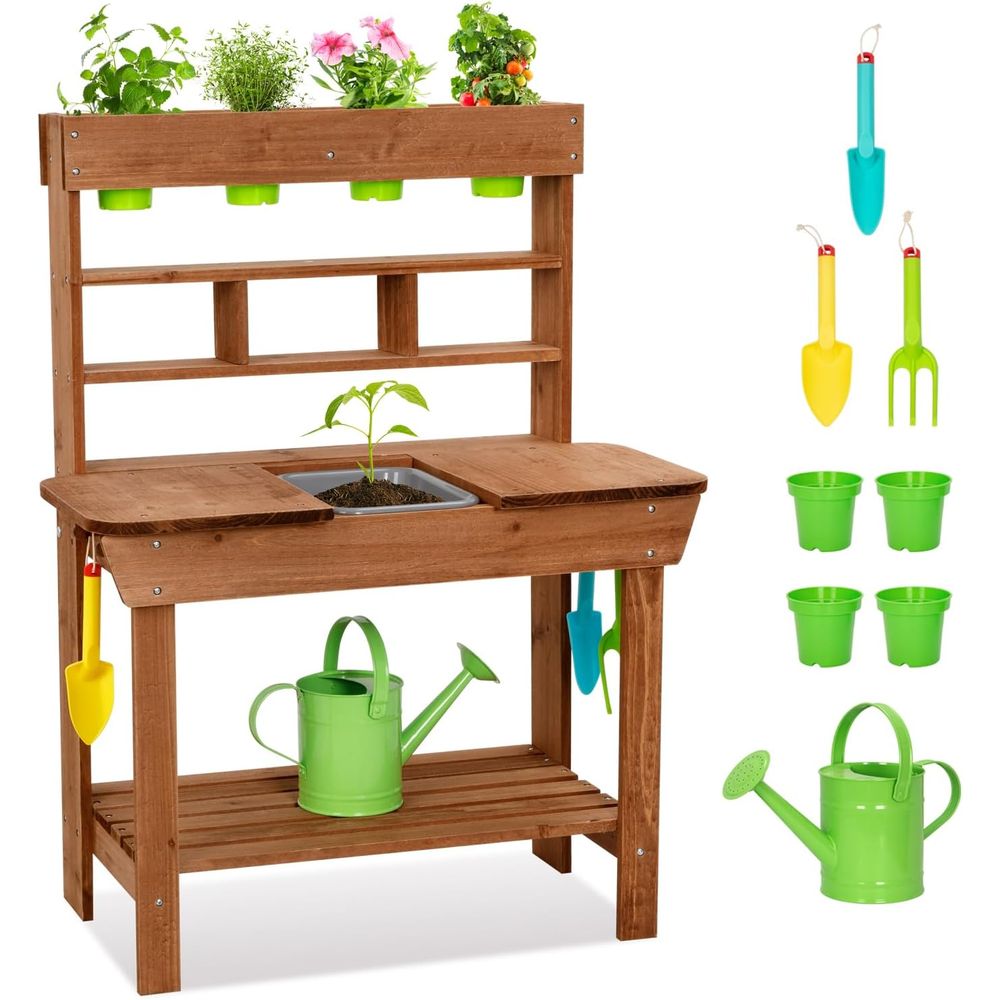 OOOK Kids Mud Kitchen, ir Wood - огляд і ціна Kids Outdoor Mud Kitchen