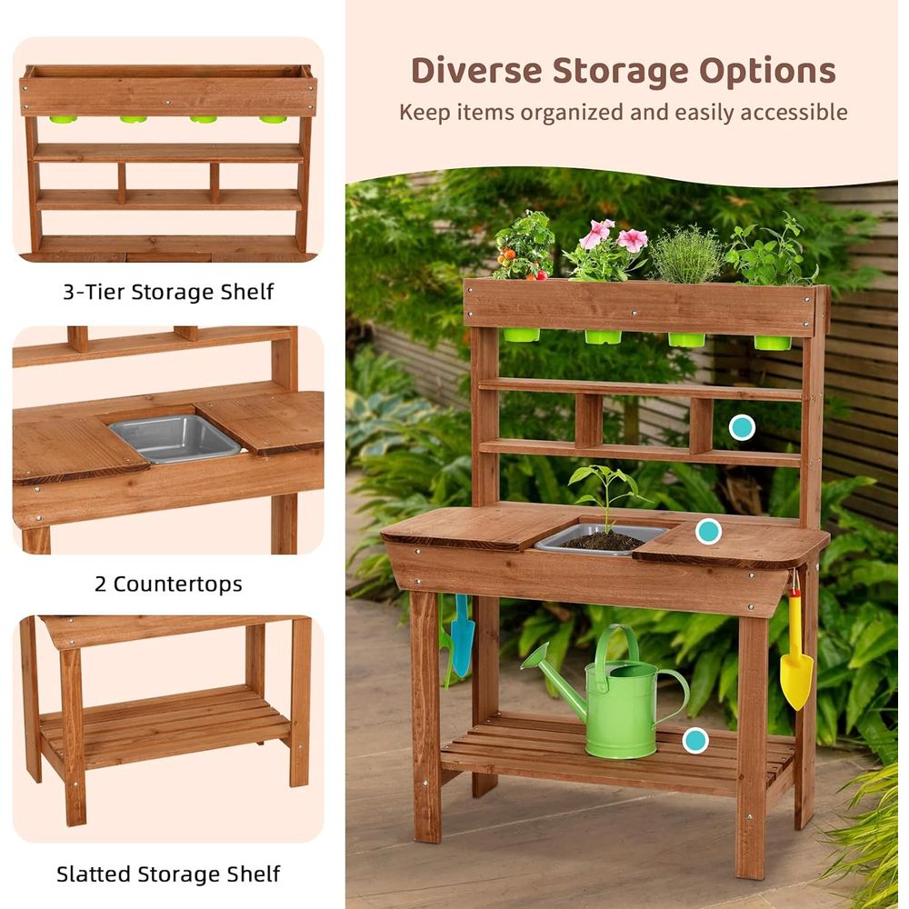OOOK Kids Mud Kitchen, ir Wood - огляд і ціна Kids Outdoor Mud Kitchen