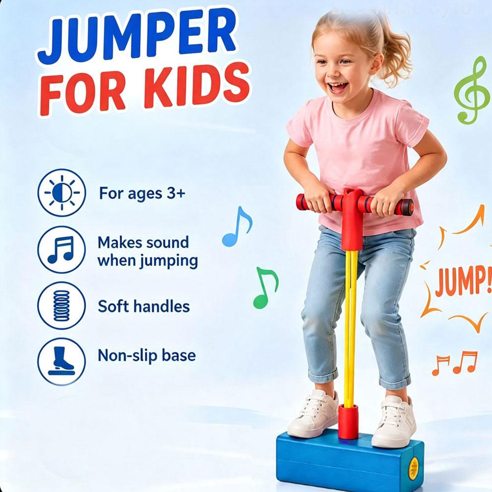 Frog Jump Foam Pogo Stick Kids - огляд і ціна Kids Outdoor Gifts