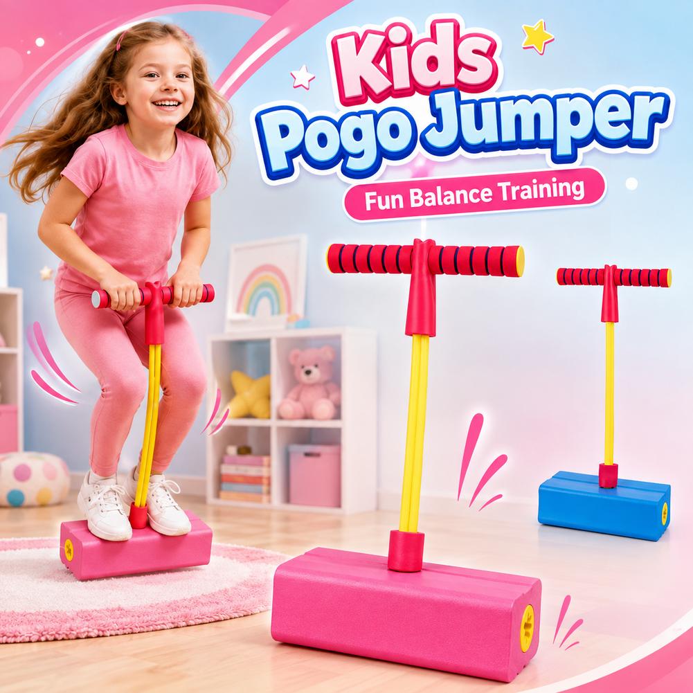 Frog Jump Foam Pogo Stick Kids - огляд і ціна Kids Outdoor Gifts