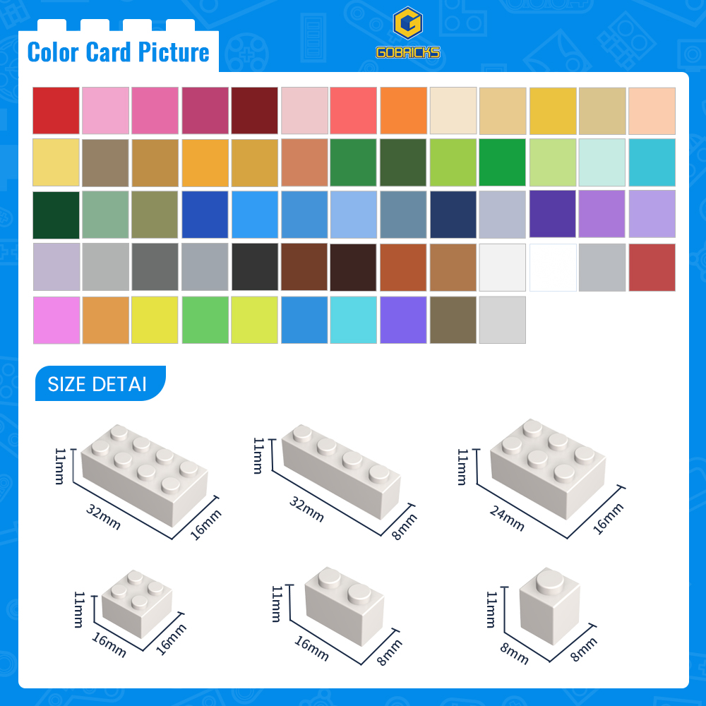 Gobricks 11477 10PCS Curved Br - огляд і ціна Lego Set Creator