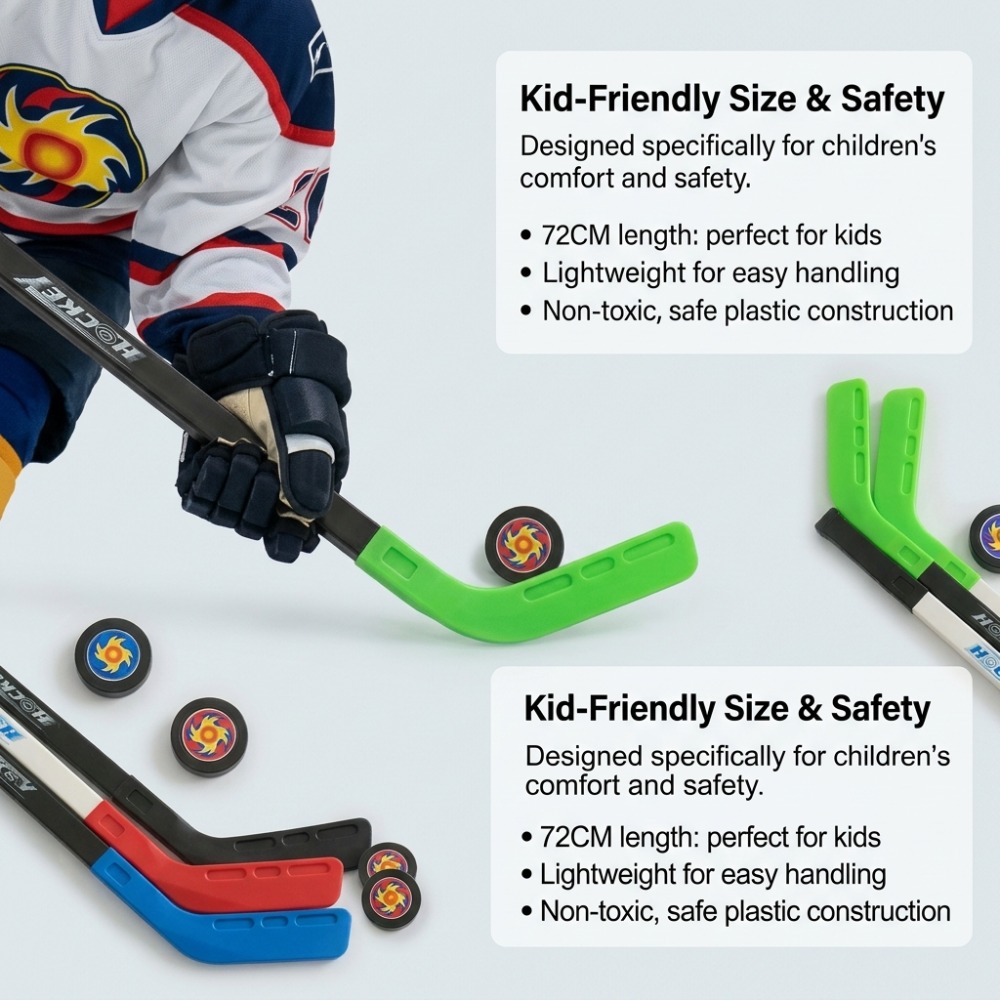 A Toy Hockey Pole Game For Kid - огляд і ціна Kids Outdoor Hockey Sticks