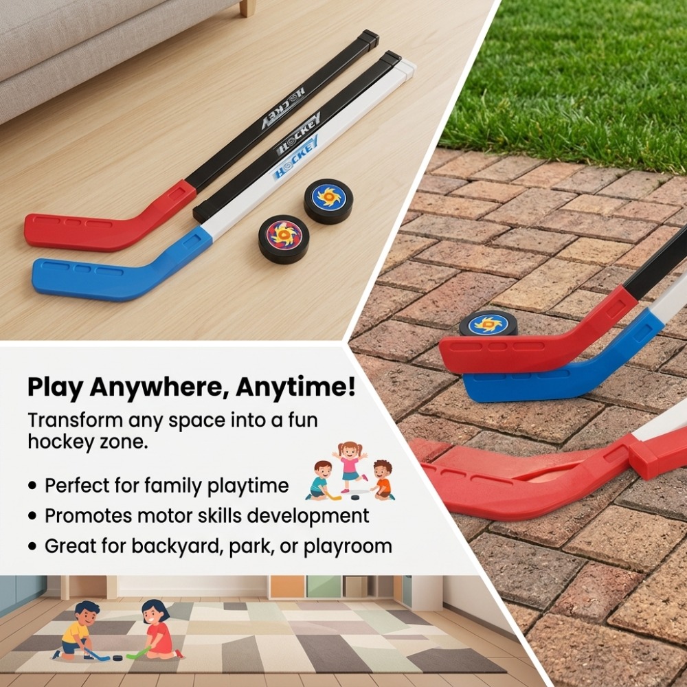 A Toy Hockey Pole Game For Kid - огляд і ціна Kids Outdoor Hockey Sticks