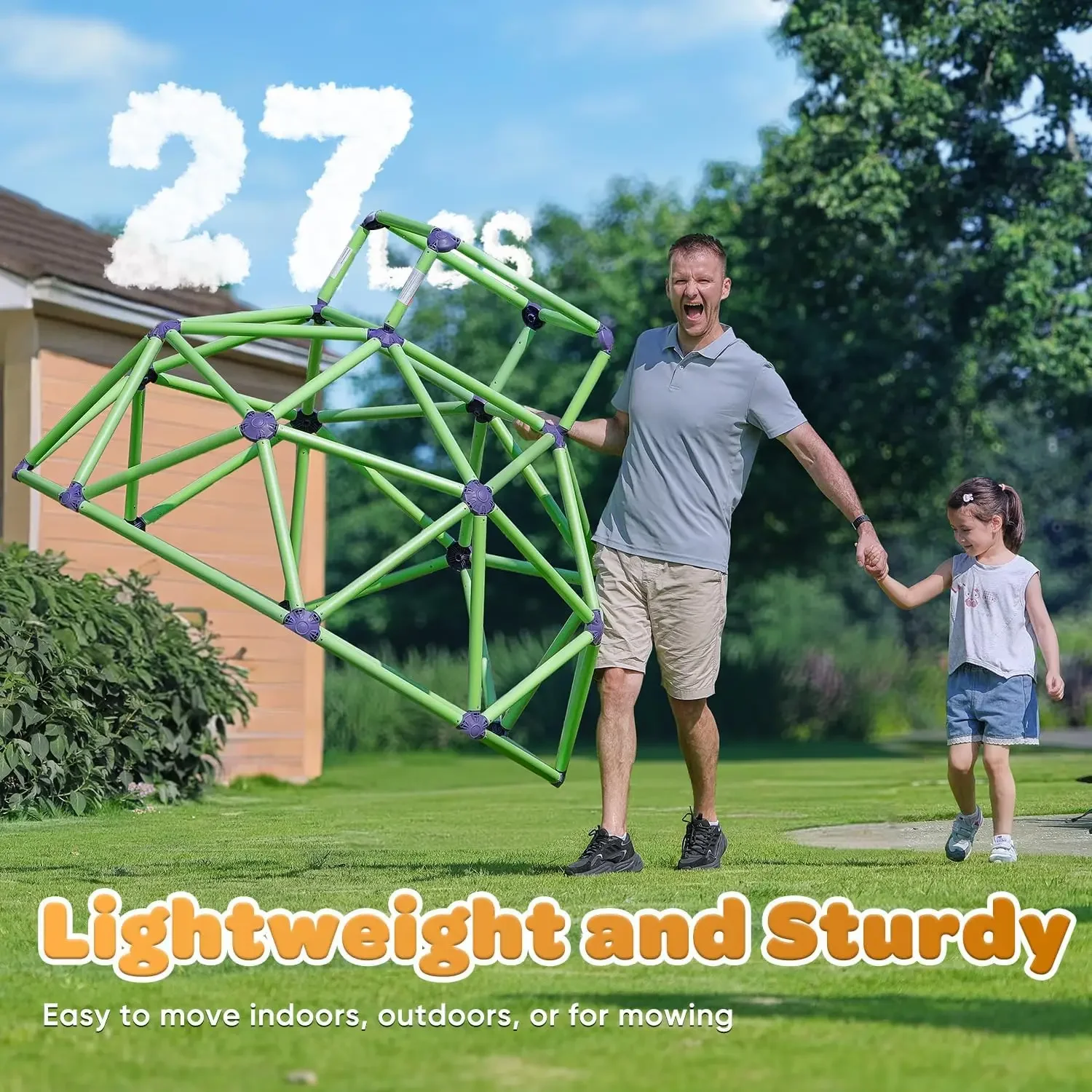 Zupapa Monkey Bars Climbing Do - огляд і ціна Kids Outdoor Climbing Dome