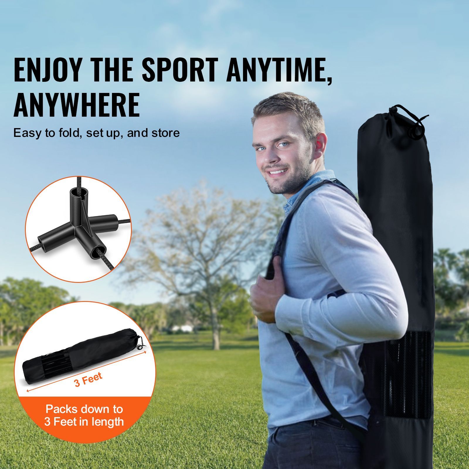 Badminton Net, Height Adjustab - огляд і ціна Kids Outdoor Volleyball Net