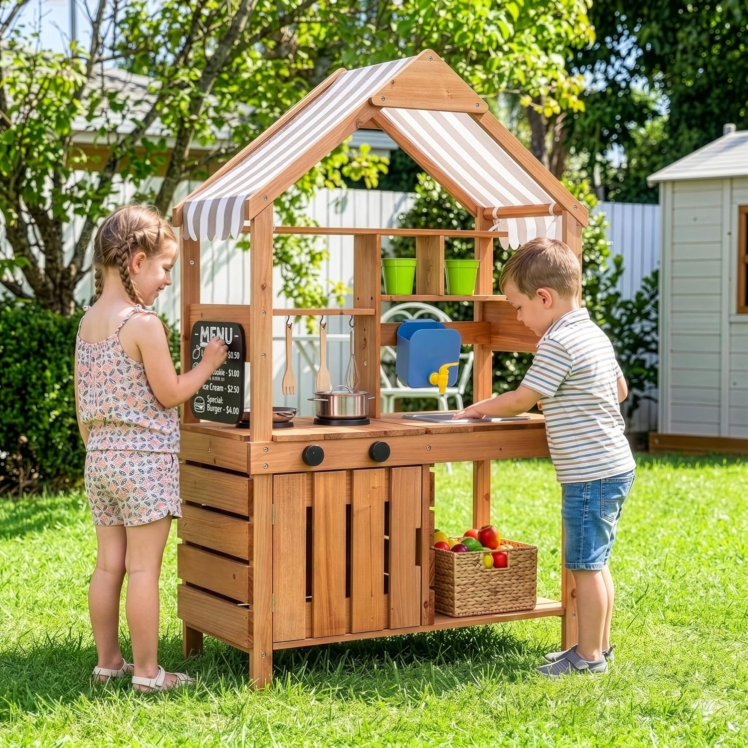 #Mud Kitchen Outdoor Playset C - огляд і ціна Kids Outdoor Mud Kitchen