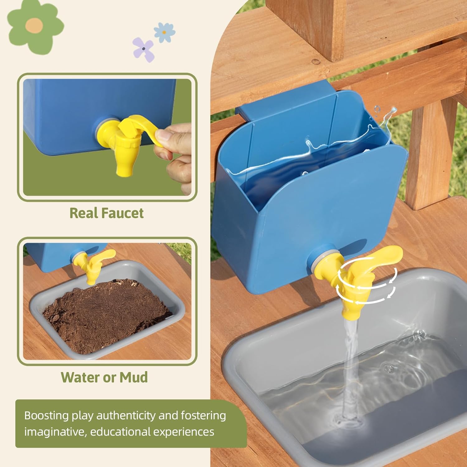 #Mud Kitchen Outdoor Playset C - огляд і ціна Kids Outdoor Mud Kitchen