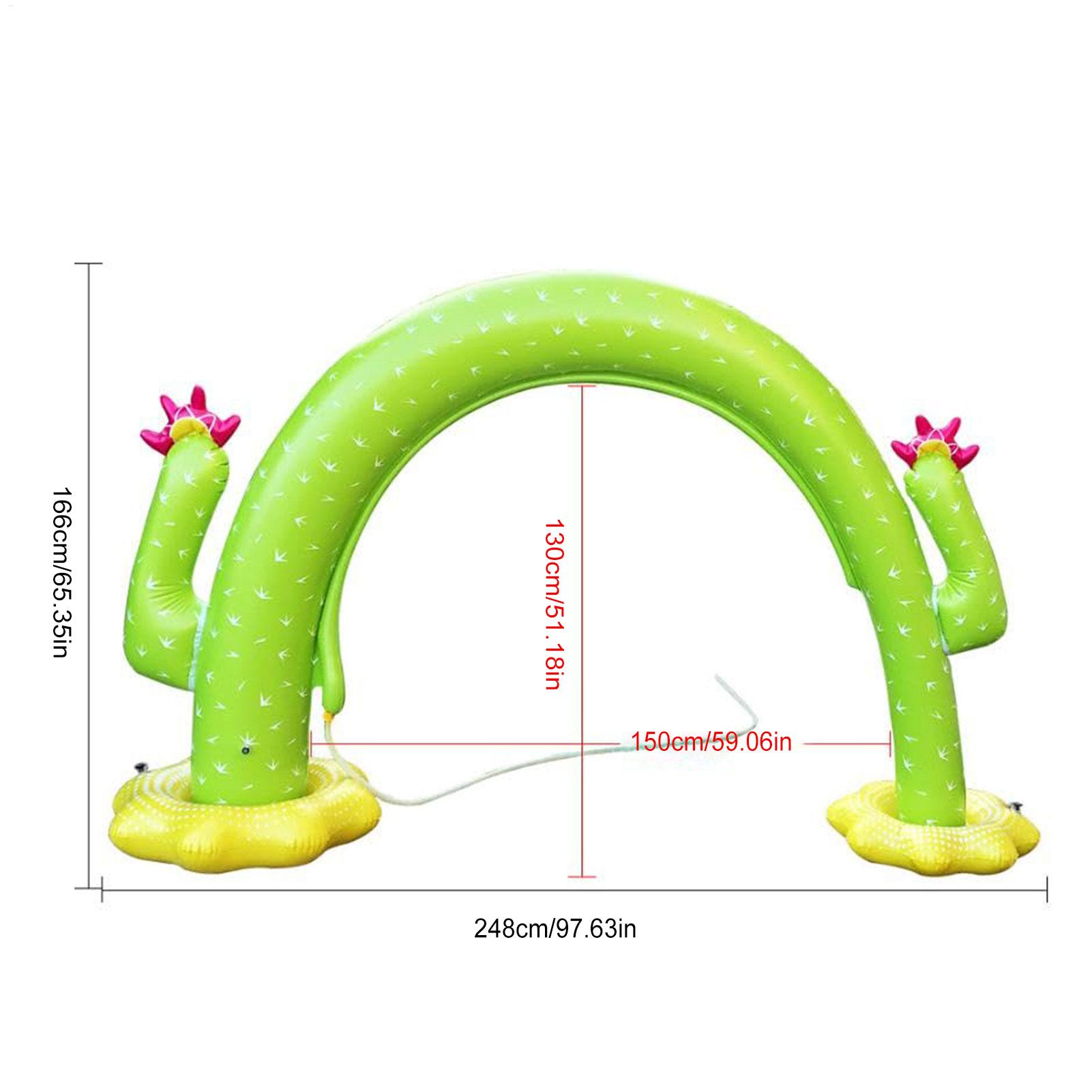 Inflatable Cactus Sprinkler fo - огляд і ціна Kids Outdoor Tunnel