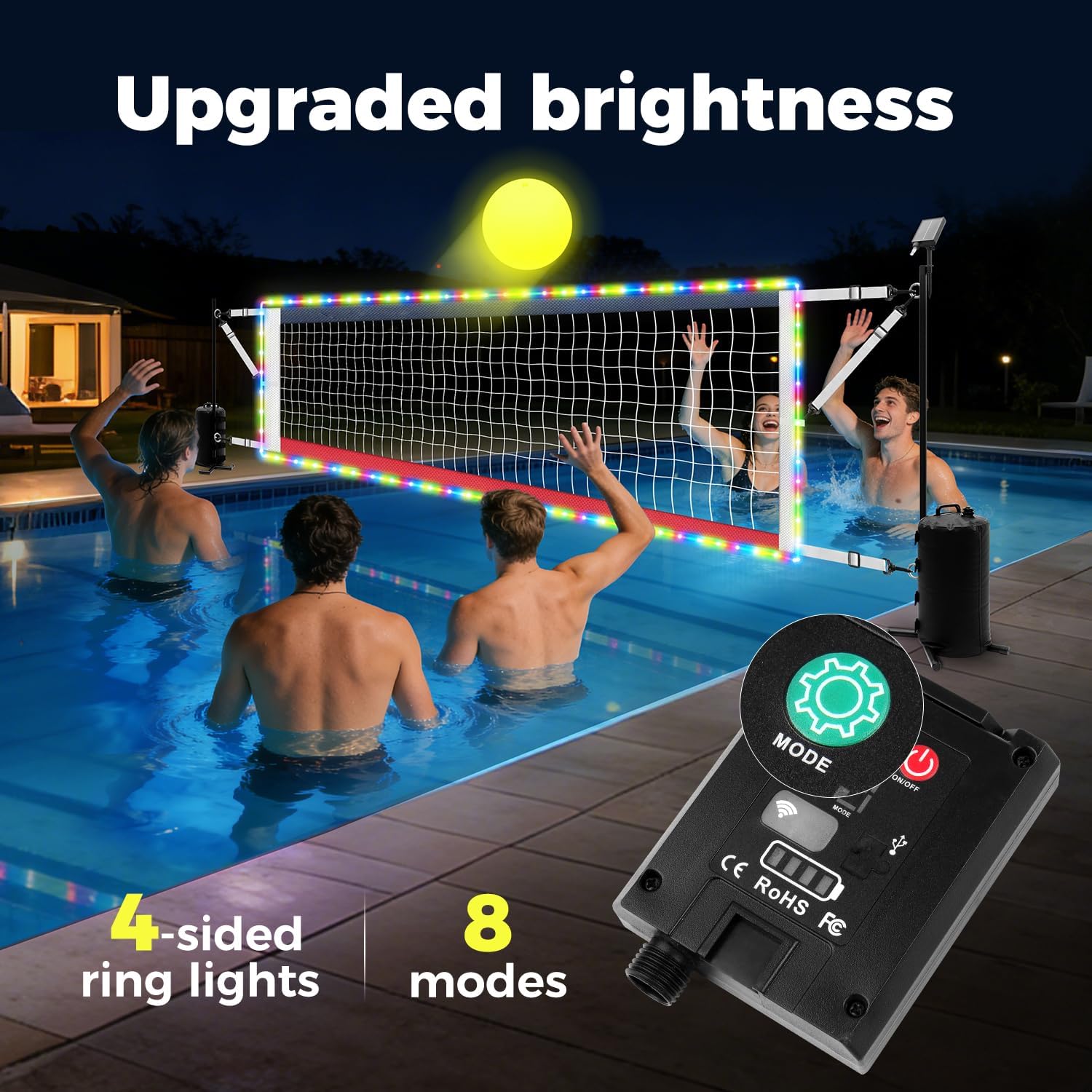 Adjustable Water Volleyball Ne - огляд і ціна Kids Outdoor Volleyball Net