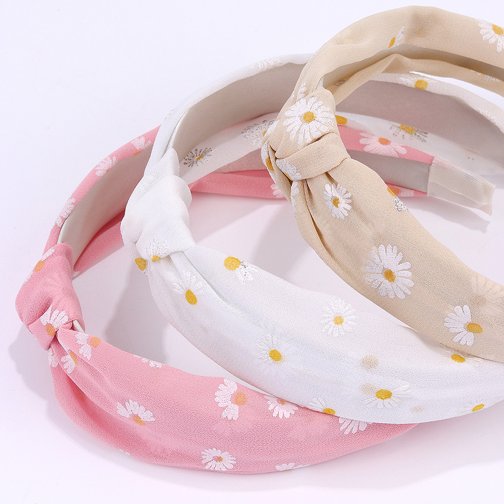 3pcs/set Daisy Pattern Headban - огляд і ціна Kids Outdoor Gifts