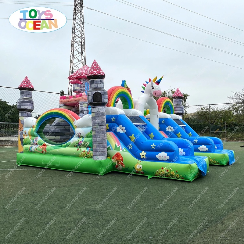 Customized Large Outdoor Playg - огляд і ціна Kids Outdoor Jumping Castle