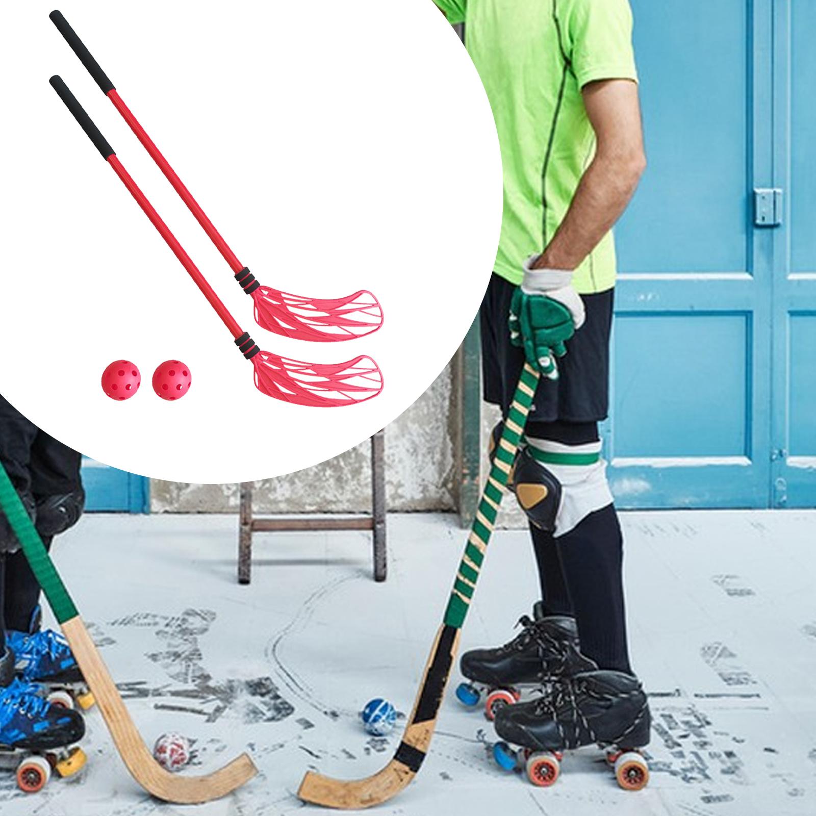 Kids Hockey Game Starter Set P - огляд і ціна Kids Outdoor Hockey Sticks