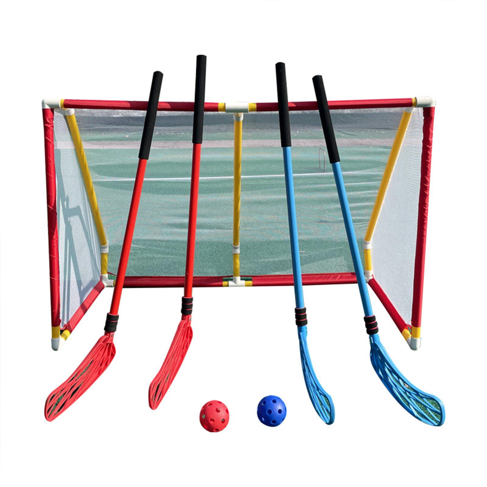 Kids Hockey Game Starter Set P - огляд і ціна Kids Outdoor Hockey Sticks